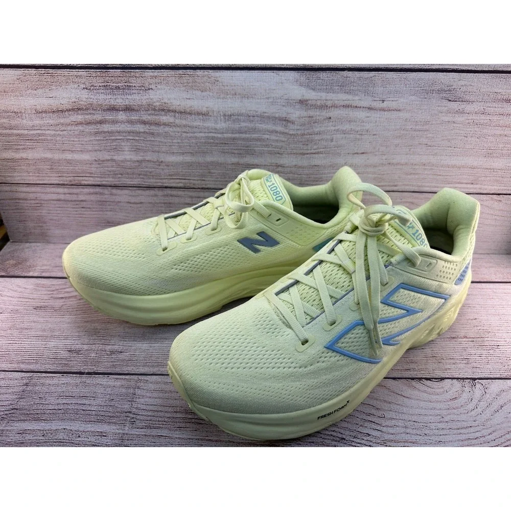 New Balance Fresh Foam X 1080v13 Running Shoes Womens 10.5 Limelight *WORN ONCE*_2